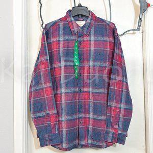 Weatherproof Vintage Mens‎ Flannel Shirt RED